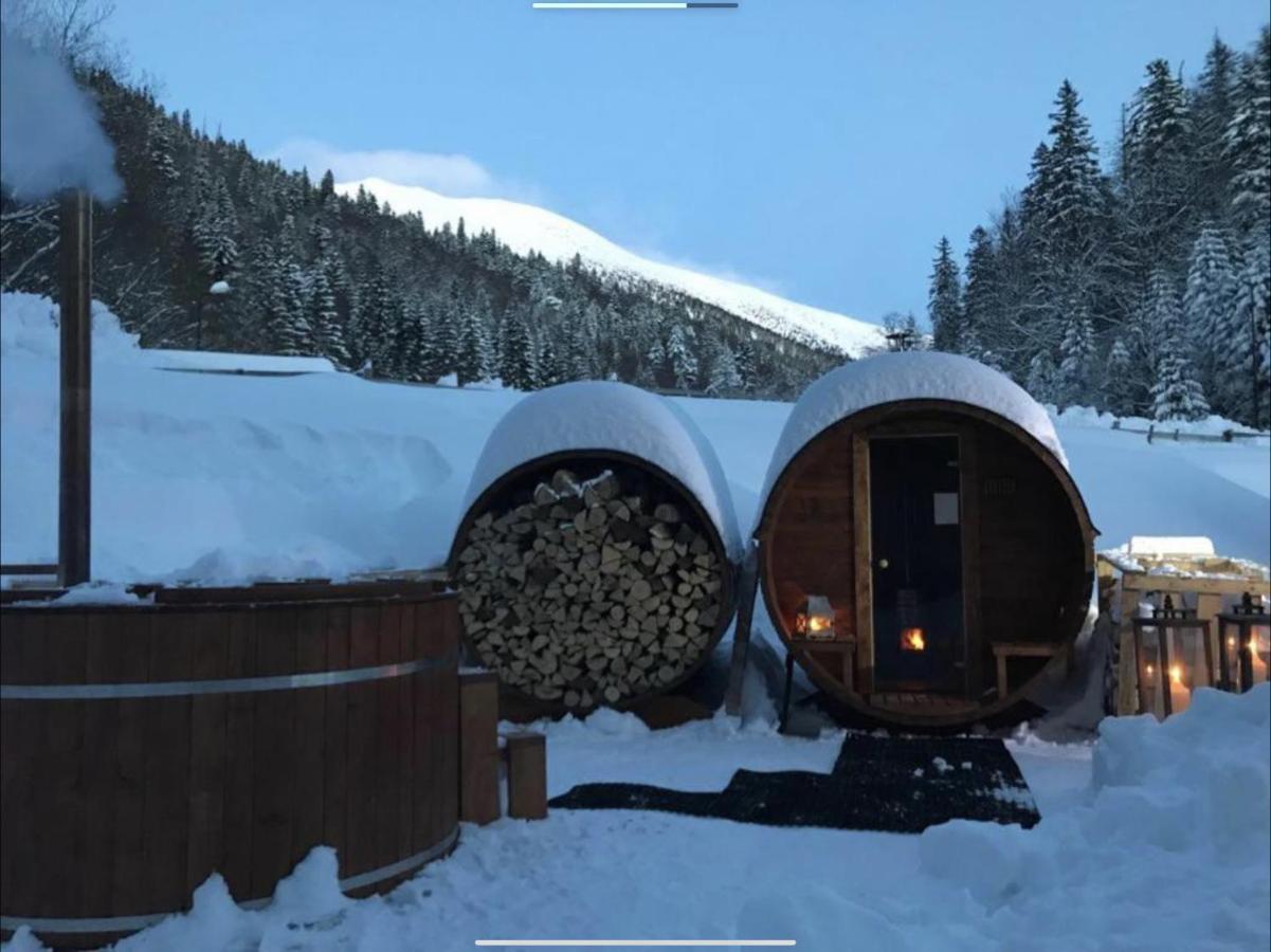 Apartman 21, Apartmanovy Dom Romantika, Trangoska, Chopok Juh Horná Lehota Dış mekan fotoğraf